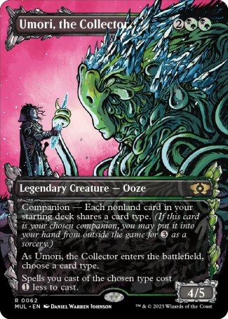 (062) Magic The Gathering Multiverse Legends Single: Umori, the Collector (V.1)  Rare