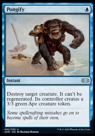 (062/332) Magic The Gathering Double Masters Single: Pongify  Uncommon