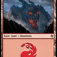 (063) Magic The Gathering Jumpstart Single: Mountain (V.2)  Land
