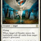 (063) Magic The Gathering Commander: Adventures in the Forgotten Realms Single: Angel of Finality  Rare