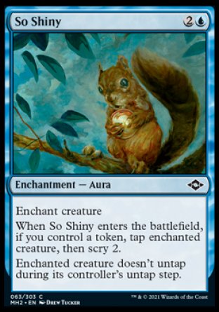 (063) Magic The Gathering Modern Horizons 2 Single: So Shiny  Common