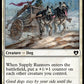 (063) Magic The Gathering Commander Masters Single: Supply Runners  Common