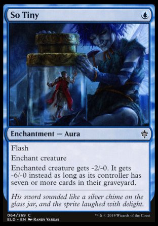 (064/269) Magic The Gathering Throne of Eldraine Single: So Tiny  Common