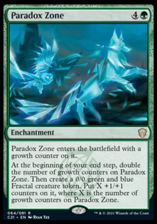 (064) Magic The Gathering Commander: Strixhaven Single: Paradox Zone  Rare