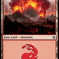(064) Magic The Gathering Jumpstart Single: Mountain (V.3) Holo Land
