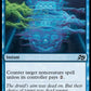(064) Magic The Gathering Aetherdrift Single: Spell Pierce Holo Uncommon