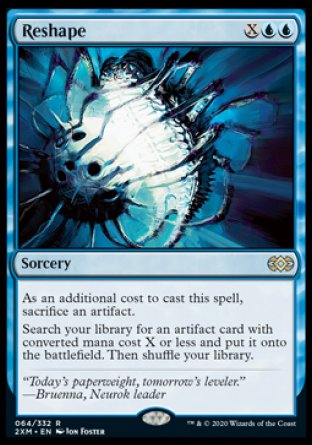 (064/332) Magic The Gathering Double Masters Single: Reshape  Rare