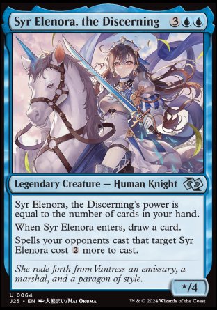 (064) Magic The Gathering Foundations Jumpstart Single: Syr Elenora, the Discerning  Uncommon