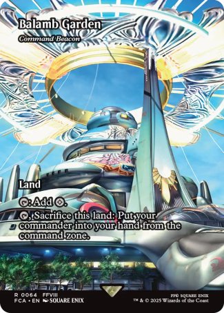 (064) Magic The Gathering Magic: The Gathering - FINAL FANTASY Through the Ages Single: Command Beacon Holo Rare
