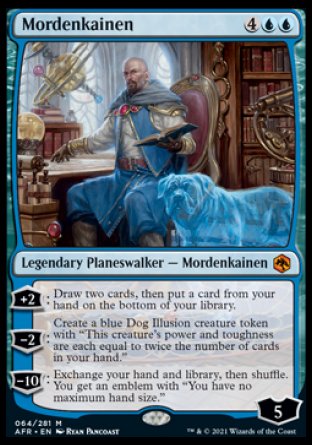 (064) Magic The Gathering Adventures in the Forgotten Realms Single: Mordenkainen  Mythic