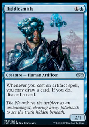 (065/332) Magic The Gathering Double Masters Single: Riddlesmith  Uncommon