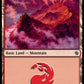 (065) Magic The Gathering Jumpstart Single: Mountain (V.4)  Land