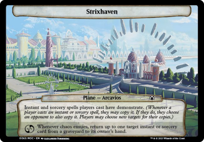 (065) Magic The Gathering Commander: March of the Machine Single: Strixhaven  Common