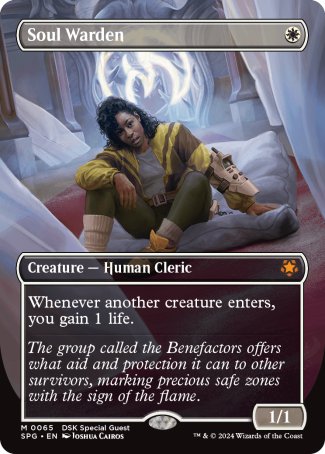 (065) Magic The Gathering Special Guests Single: Soul Warden  Mythic