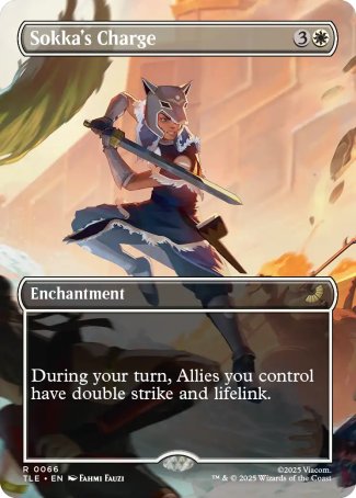 (066) Magic The Gathering Magic: The Gathering | Avatar: The Last Airbender: Eternal Single: Sokka's Charge  Rare