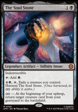 (066) Magic The Gathering Magic: The Gathering | Marvel's Spider-Man Single: The Soul Stone  Mythic