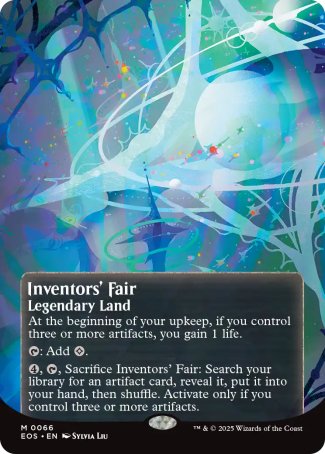 (066) Magic The Gathering Stellar Sights Single: Inventors' Fair (V.2)  Mythic