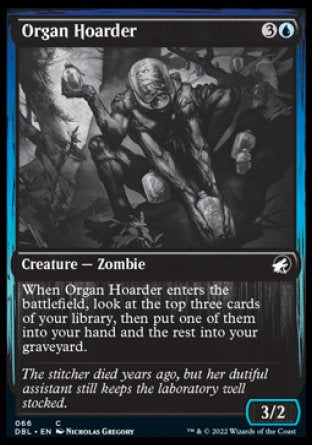 (066) Magic The Gathering Innistrad: Double Feature Single: Organ Hoarder  Common