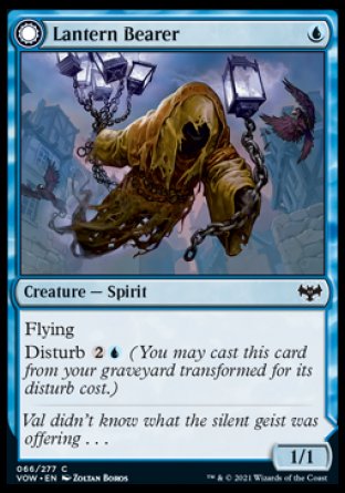 (066) Magic The Gathering Innistrad: Crimson Vow Single: Lantern Bearer // Lanterns' Lift  Common