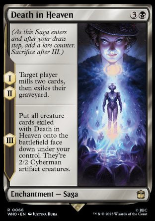 (066) Magic The Gathering Universes Beyond: Doctor Who Single: Death in Heaven Holo Rare