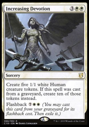 (066) Magic The Gathering Commander 2019 Single: Increasing Devotion  Rare