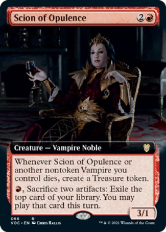 (066) Magic The Gathering Commander: Innistrad: Crimson Vow Single: Scion of Opulence (V.2)  Rare