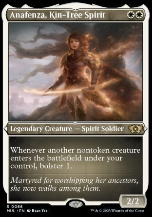 (066) Magic The Gathering Multiverse Legends Single: Anafenza, Kin-Tree Spirit (V.2)  Rare