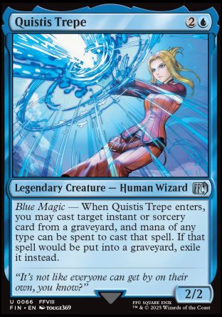 (066) Magic The Gathering Magic: The Gathering - FINAL FANTASY Single: Quistis Trepe  Uncommon