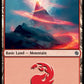 (066) Magic The Gathering Jumpstart Single: Mountain (V.5) Holo Land