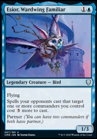 (067/361) Magic The Gathering Commander Legends Single: Esior, Wardwing Familiar  Uncommon