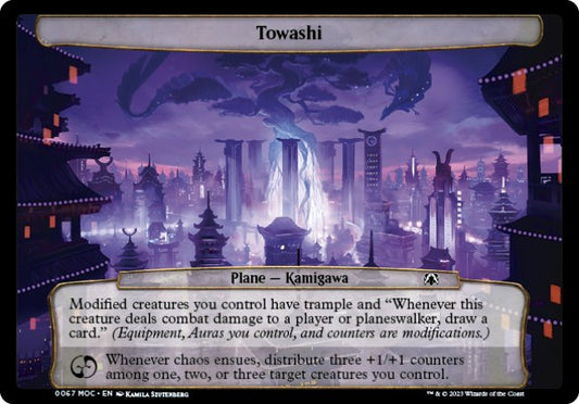(067) Magic The Gathering Commander: March of the Machine Single: Towashi  Common