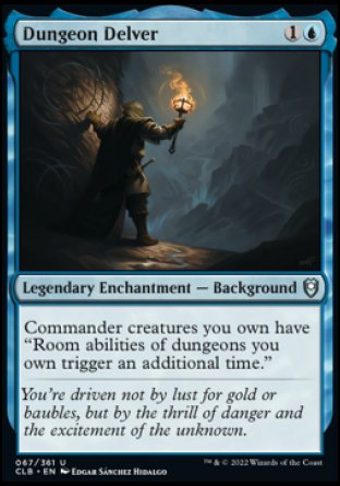 (067) Magic The Gathering Commander Legends: Battle for Baldur's Gate Single: Dungeon Delver  Uncommon