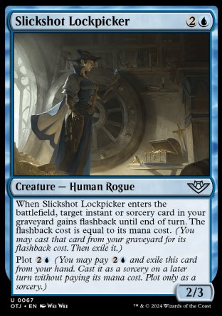 (067) Magic The Gathering Outlaws of Thunder Junction Single: Slickshot Lockpicker  Uncommon