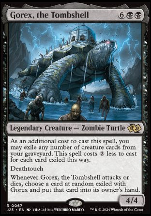 (067) Magic The Gathering Foundations Jumpstart Single: Gorex, the Tombshell  Rare