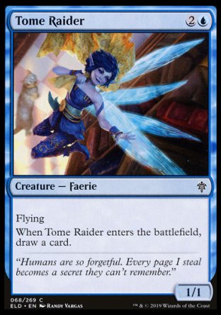 (068/269) Magic The Gathering Throne of Eldraine Single: Tome Raider  Common