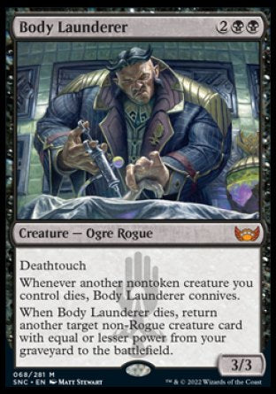 (068) Magic The Gathering Streets of New Capenna Single: Body Launderer  Mythic