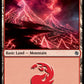 (068) Magic The Gathering Jumpstart Single: Mountain (V.7)  Land