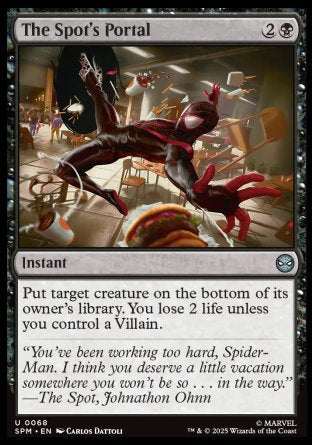 (068) Magic The Gathering Magic: The Gathering | Marvel's Spider-Man Single: The Spot's Portal  Uncommon
