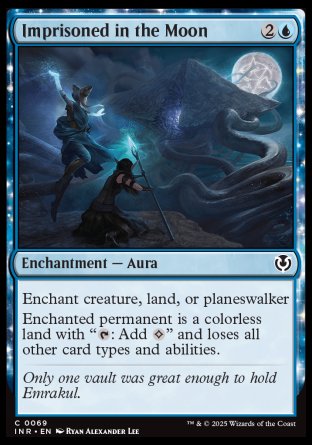 (069) Magic The Gathering Innistrad Remastered Single: Imprisoned in the Moon  Common
