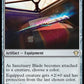 (069/322) Magic The Gathering Commander: Ikoria Single: Sanctuary Blade  Rare