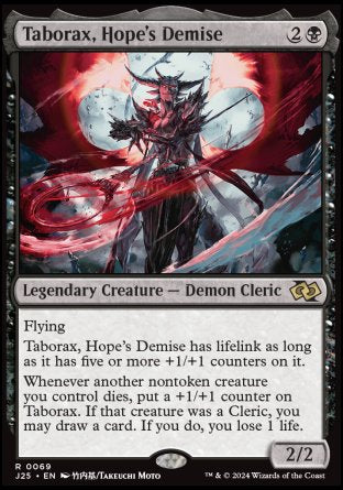 (069) Magic The Gathering Foundations Jumpstart Single: Taborax, Hope's Demise  Rare
