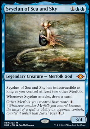 (069) Magic The Gathering Modern Horizons 2 Single: Svyelun of Sea and Sky  Mythic