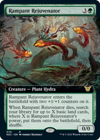 (070) Magic The Gathering Commander: Kamigawa: Neon Dynasty Single: Rampant Rejuvenator (V.2)  Rare
