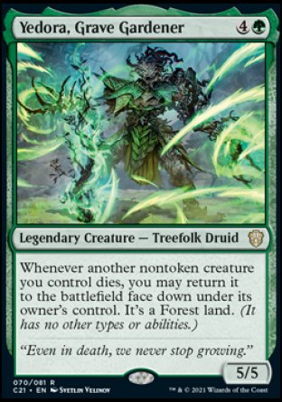 (070) Magic The Gathering Commander: Strixhaven Single: Yedora, Grave Gardener  Rare