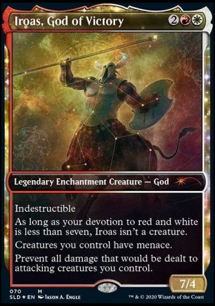 (070) Magic The Gathering Secret Lair Drop Series Single: Iroas, God of Victory  Mythic