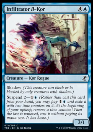 (071/289) Magic The Gathering Time Spiral Remastered Single: Infiltrator il-Kor Holo Common