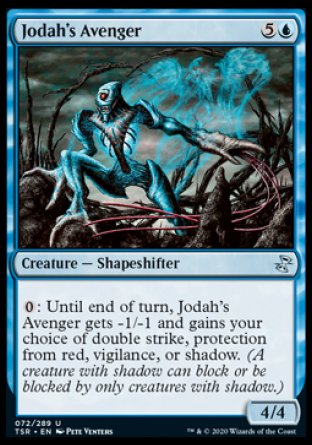 (072/289) Magic The Gathering Time Spiral Remastered Single: Jodah's Avenger Holo Uncommon