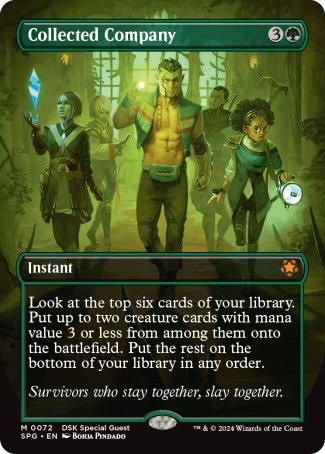 (072) Magic The Gathering Special Guests Single: Collected Company  Mythic
