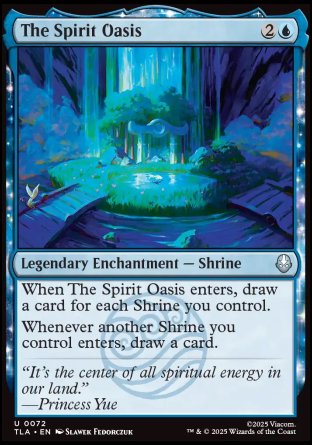 (072) Magic The Gathering Magic: The Gathering | Avatar: The Last Airbender Single: The Spirit Oasis Holo Uncommon