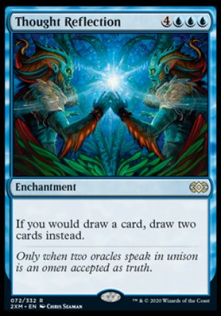 (072/332) Magic The Gathering Double Masters Single: Thought Reflection  Rare